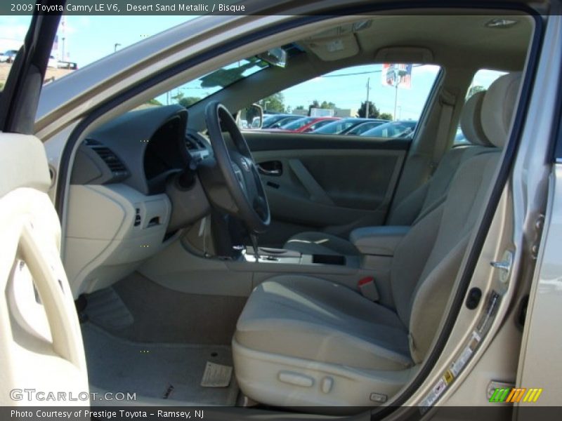 Desert Sand Metallic / Bisque 2009 Toyota Camry LE V6