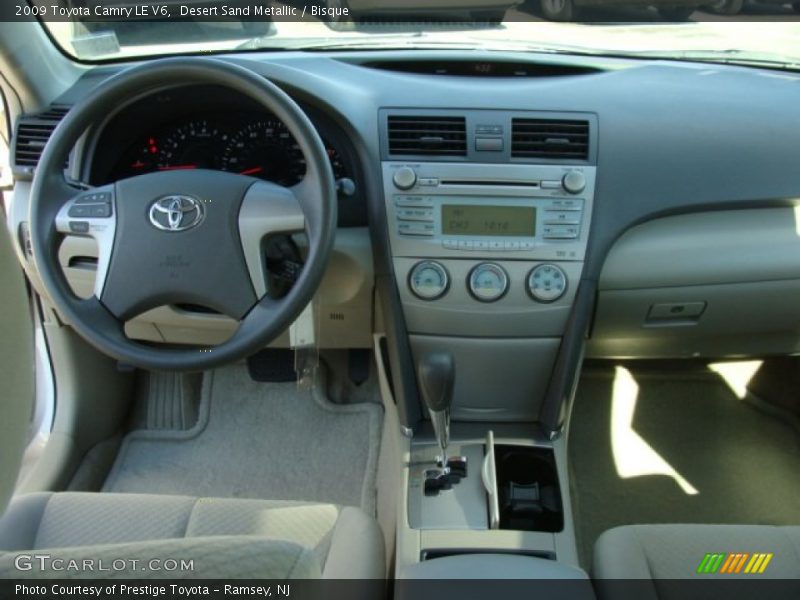 Desert Sand Metallic / Bisque 2009 Toyota Camry LE V6