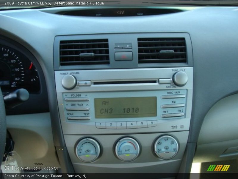 Desert Sand Metallic / Bisque 2009 Toyota Camry LE V6