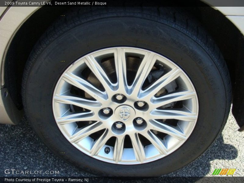 Desert Sand Metallic / Bisque 2009 Toyota Camry LE V6
