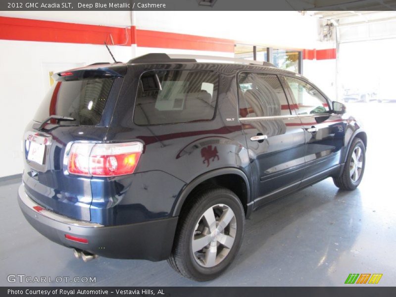 Deep Blue Metallic / Cashmere 2012 GMC Acadia SLT