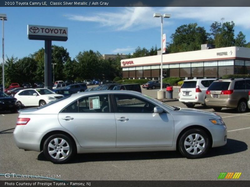 Classic Silver Metallic / Ash Gray 2010 Toyota Camry LE