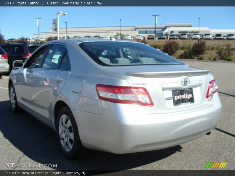 Classic Silver Metallic / Ash Gray 2010 Toyota Camry LE