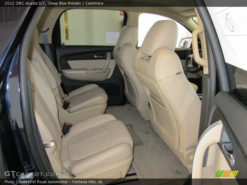 Deep Blue Metallic / Cashmere 2012 GMC Acadia SLT