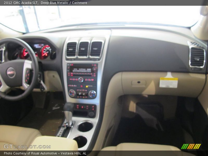 Deep Blue Metallic / Cashmere 2012 GMC Acadia SLT