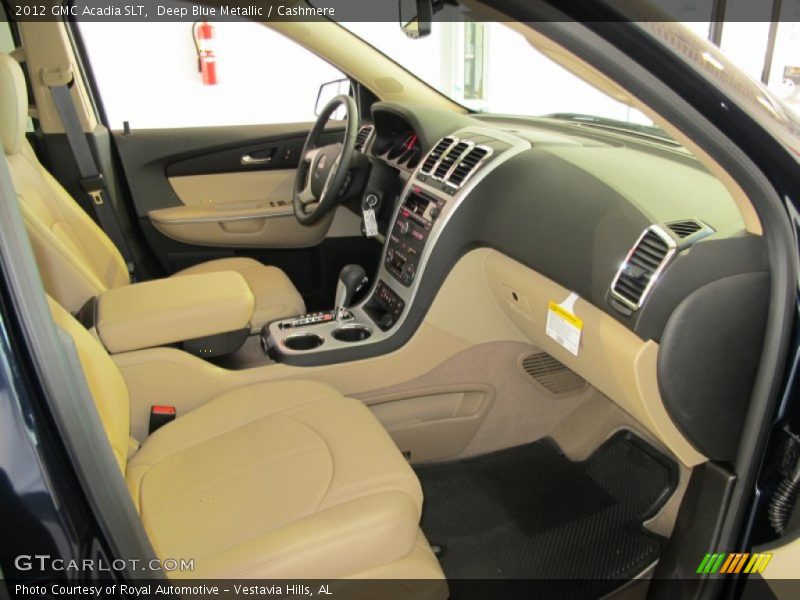  2012 Acadia SLT Cashmere Interior