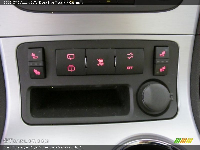 Controls of 2012 Acadia SLT