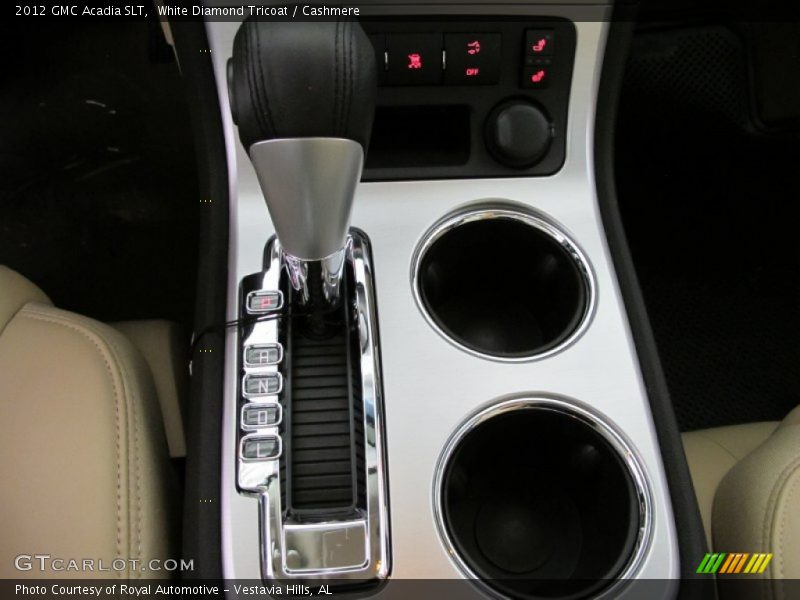White Diamond Tricoat / Cashmere 2012 GMC Acadia SLT