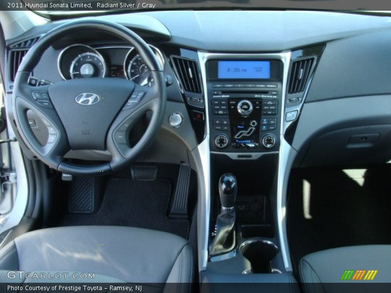 Radiant Silver / Gray 2011 Hyundai Sonata Limited
