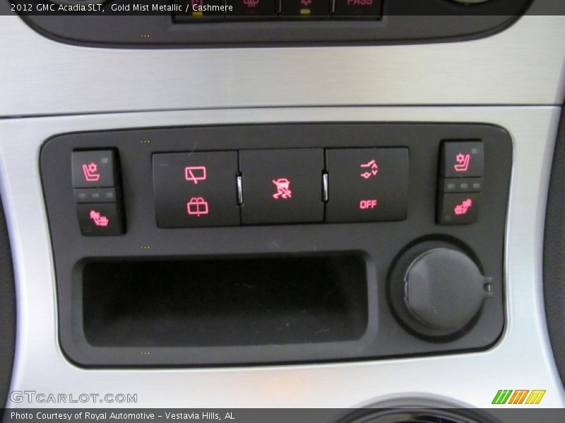 Gold Mist Metallic / Cashmere 2012 GMC Acadia SLT