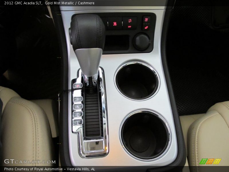 Gold Mist Metallic / Cashmere 2012 GMC Acadia SLT