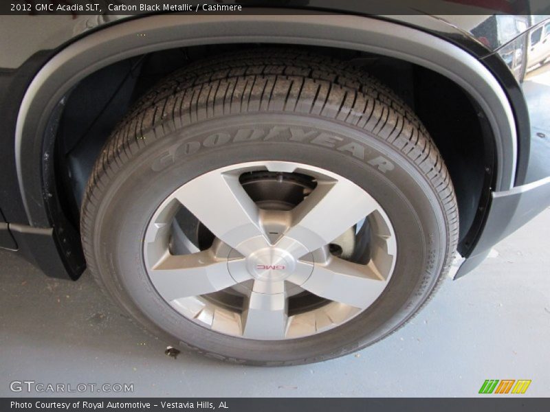 Carbon Black Metallic / Cashmere 2012 GMC Acadia SLT