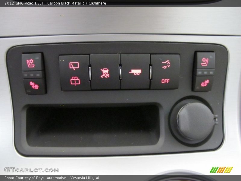 Carbon Black Metallic / Cashmere 2012 GMC Acadia SLT