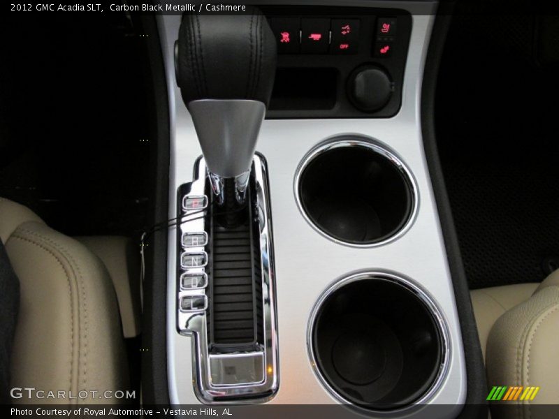 Carbon Black Metallic / Cashmere 2012 GMC Acadia SLT