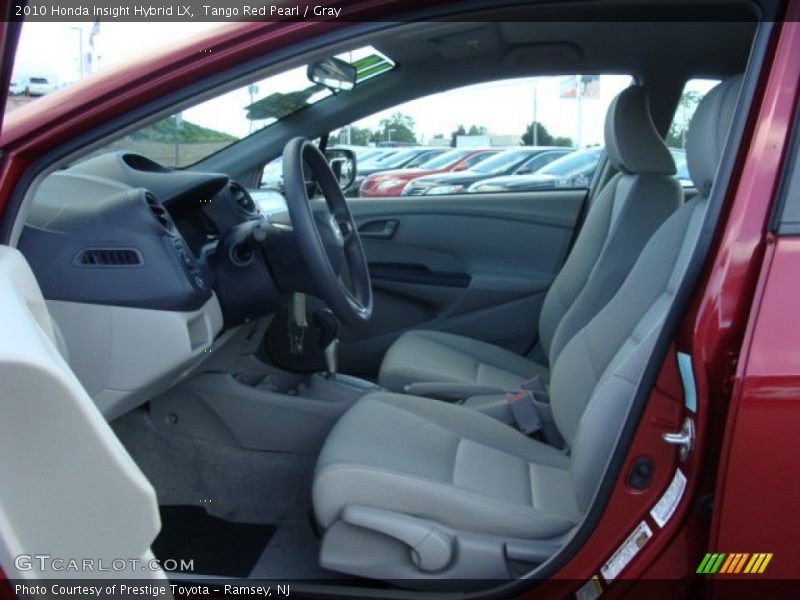  2010 Insight Hybrid LX Gray Interior