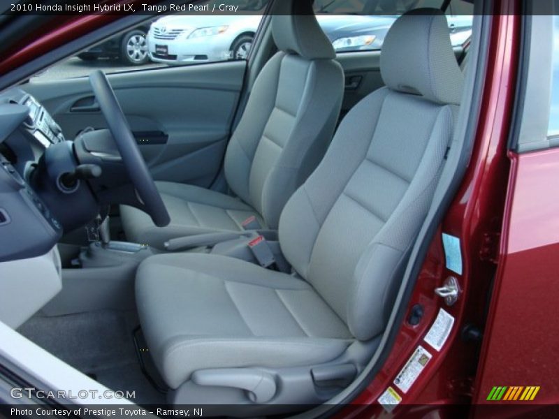  2010 Insight Hybrid LX Gray Interior