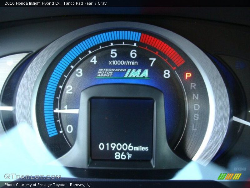  2010 Insight Hybrid LX Hybrid LX Gauges