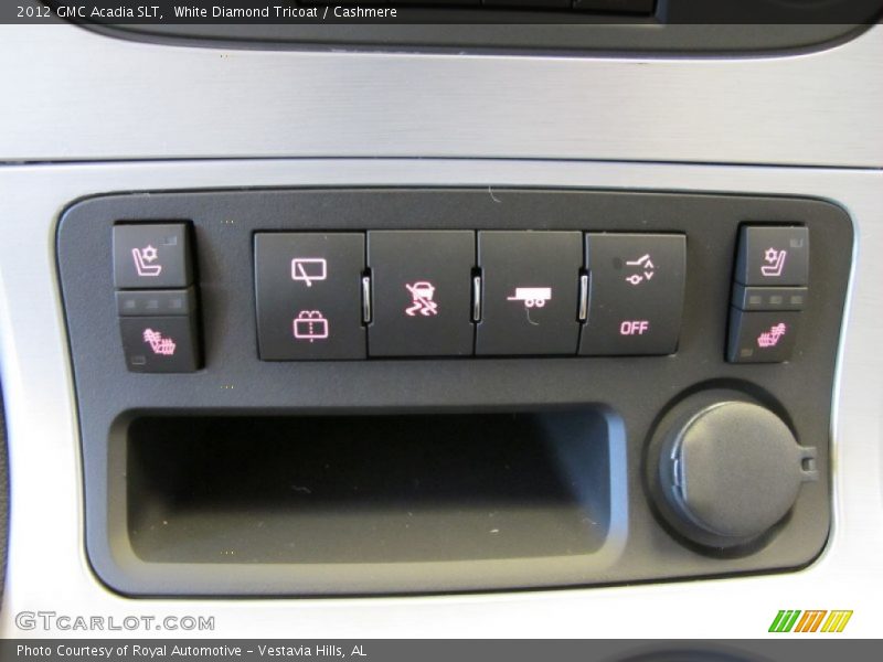 White Diamond Tricoat / Cashmere 2012 GMC Acadia SLT
