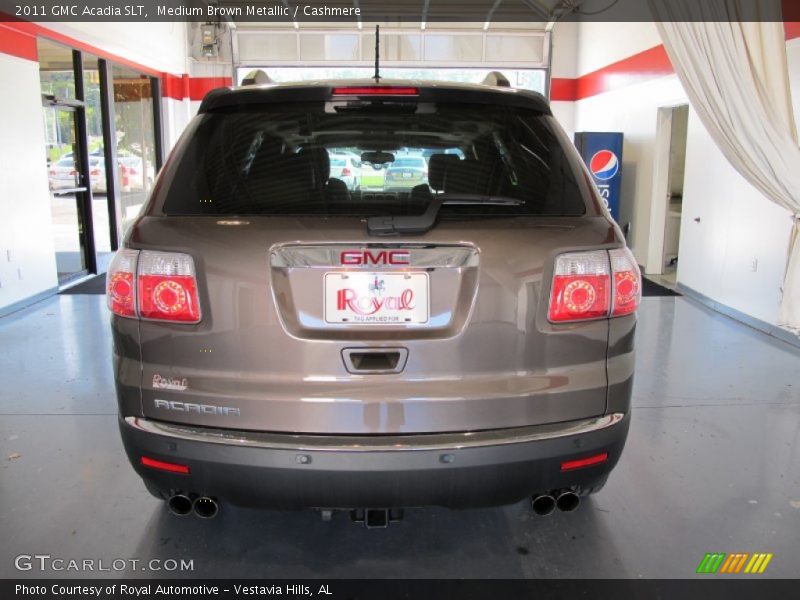 Medium Brown Metallic / Cashmere 2011 GMC Acadia SLT