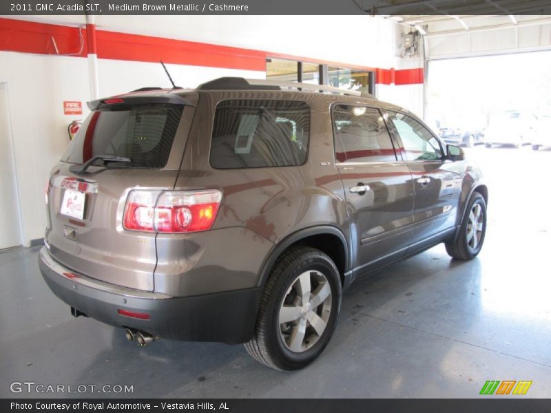 Medium Brown Metallic / Cashmere 2011 GMC Acadia SLT