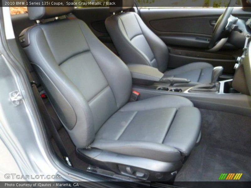  2010 1 Series 135i Coupe Black Interior