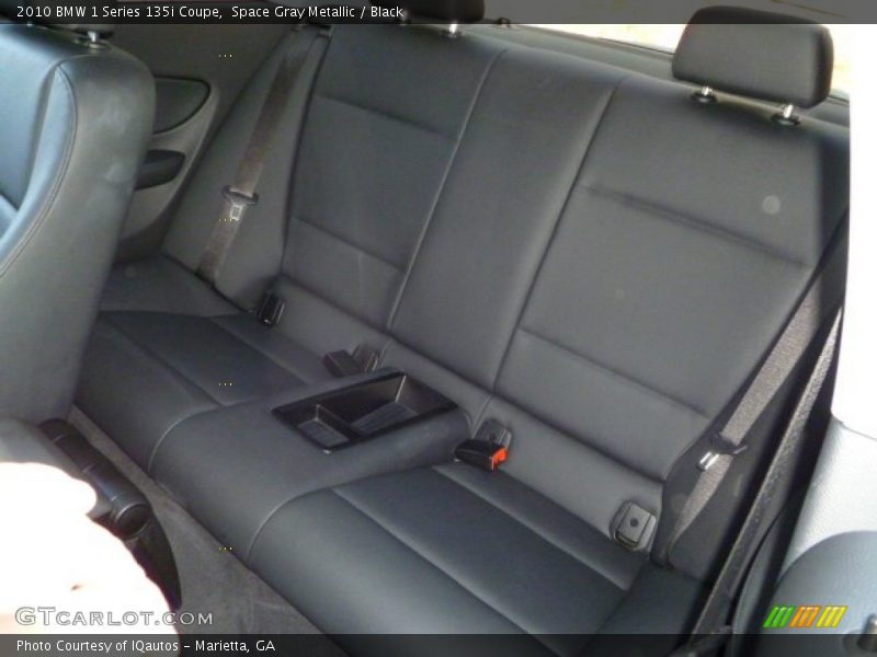  2010 1 Series 135i Coupe Black Interior