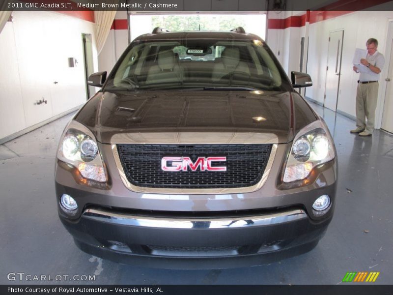 Medium Brown Metallic / Cashmere 2011 GMC Acadia SLT