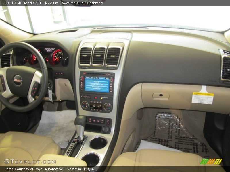 Medium Brown Metallic / Cashmere 2011 GMC Acadia SLT