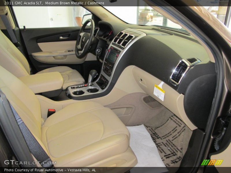 Medium Brown Metallic / Cashmere 2011 GMC Acadia SLT