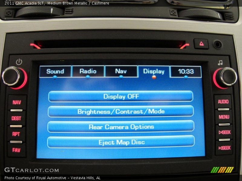 Medium Brown Metallic / Cashmere 2011 GMC Acadia SLT