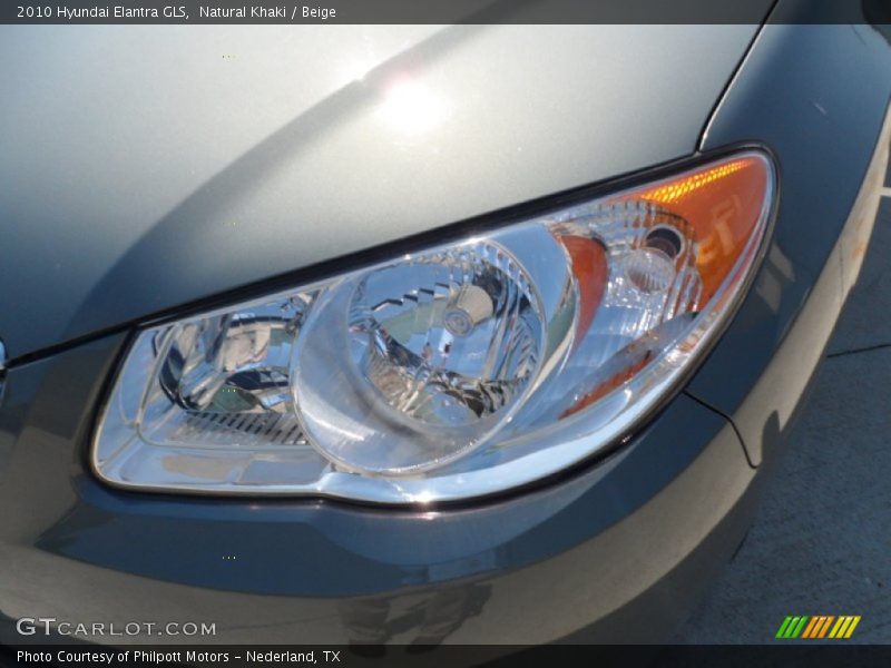 Natural Khaki / Beige 2010 Hyundai Elantra GLS