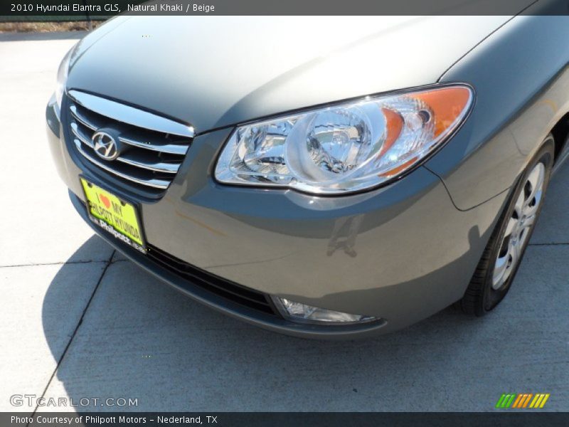 Natural Khaki / Beige 2010 Hyundai Elantra GLS