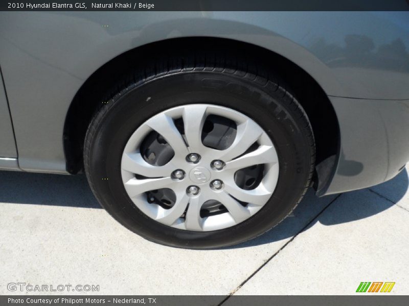 Natural Khaki / Beige 2010 Hyundai Elantra GLS