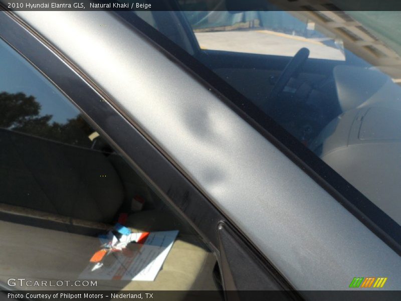 Natural Khaki / Beige 2010 Hyundai Elantra GLS