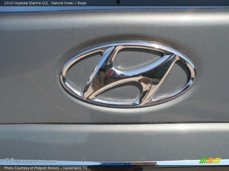 Natural Khaki / Beige 2010 Hyundai Elantra GLS