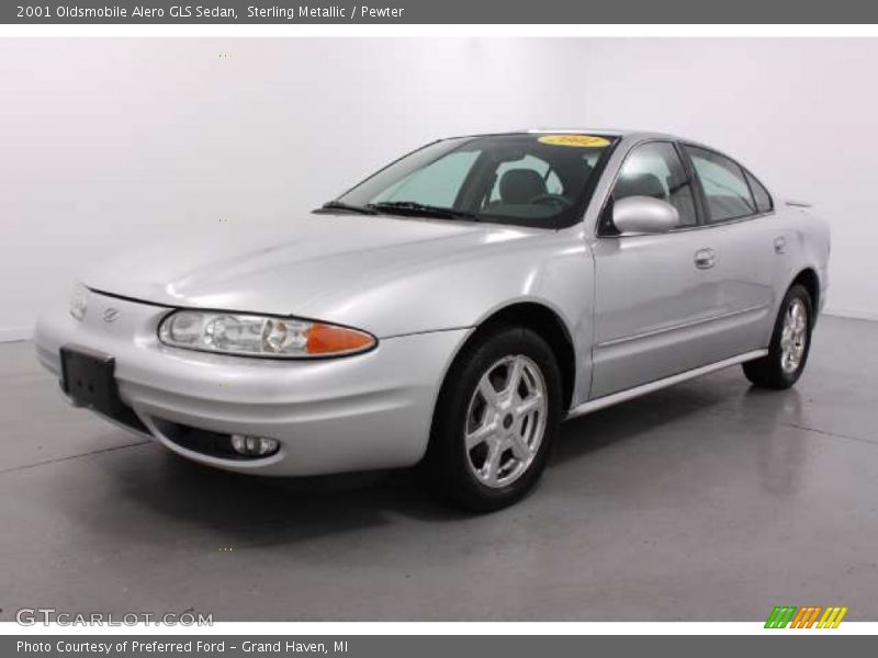 Sterling Metallic / Pewter 2001 Oldsmobile Alero GLS Sedan