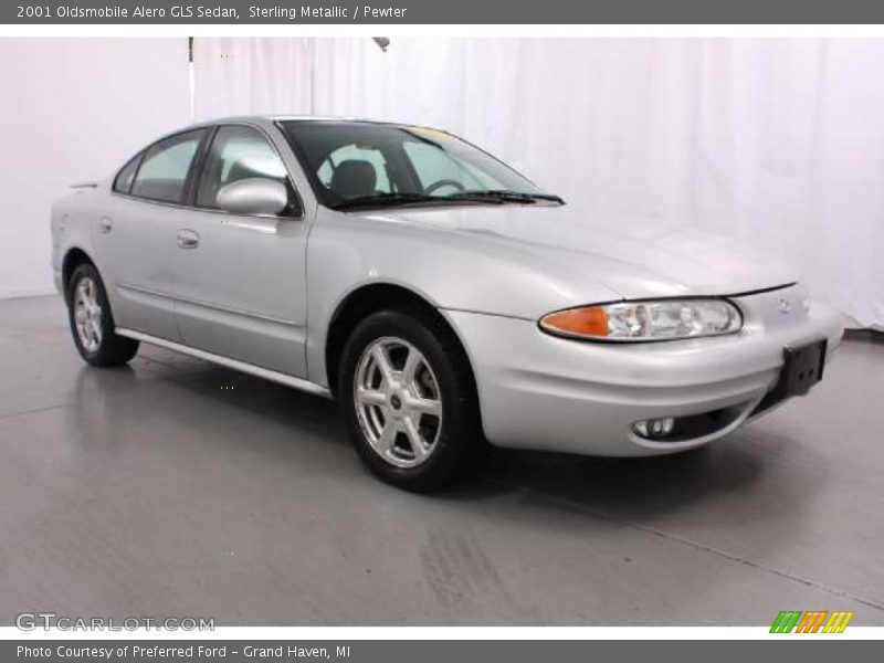 Sterling Metallic / Pewter 2001 Oldsmobile Alero GLS Sedan