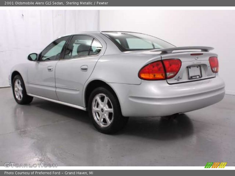 Sterling Metallic / Pewter 2001 Oldsmobile Alero GLS Sedan