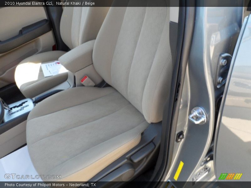 Natural Khaki / Beige 2010 Hyundai Elantra GLS