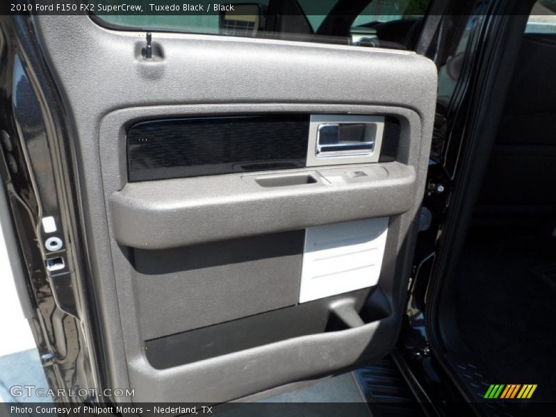 Tuxedo Black / Black 2010 Ford F150 FX2 SuperCrew