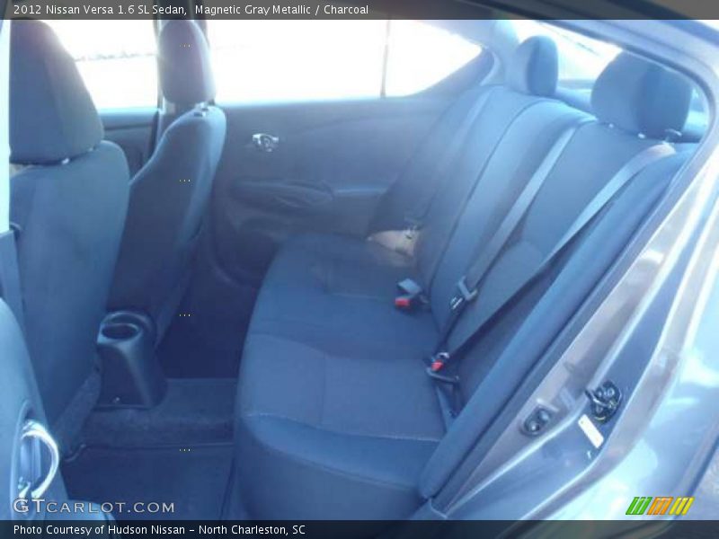 Magnetic Gray Metallic / Charcoal 2012 Nissan Versa 1.6 SL Sedan