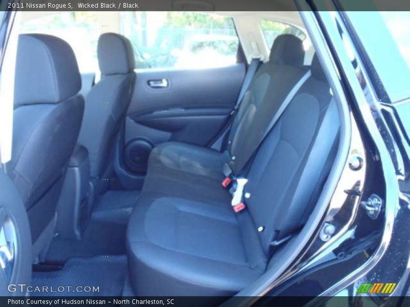 Wicked Black / Black 2011 Nissan Rogue S