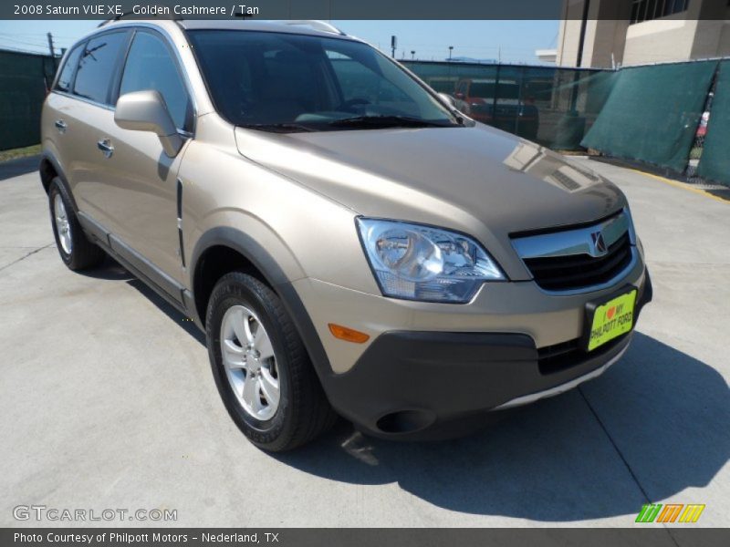 Golden Cashmere / Tan 2008 Saturn VUE XE