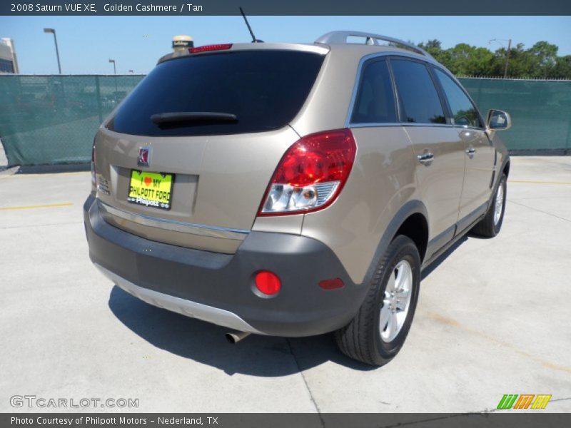Golden Cashmere / Tan 2008 Saturn VUE XE