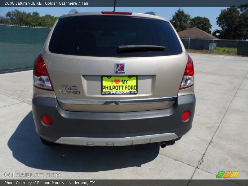 Golden Cashmere / Tan 2008 Saturn VUE XE