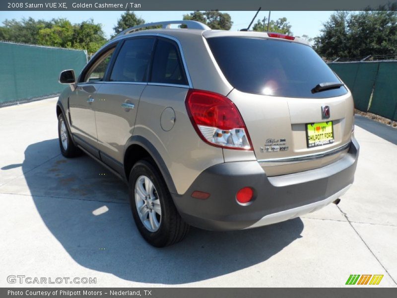 Golden Cashmere / Tan 2008 Saturn VUE XE