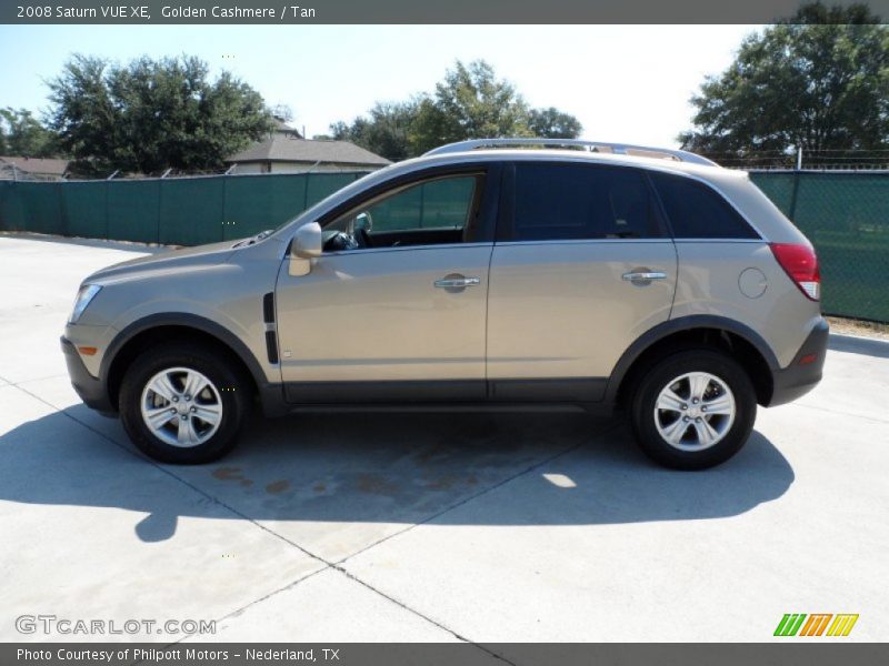 Golden Cashmere / Tan 2008 Saturn VUE XE