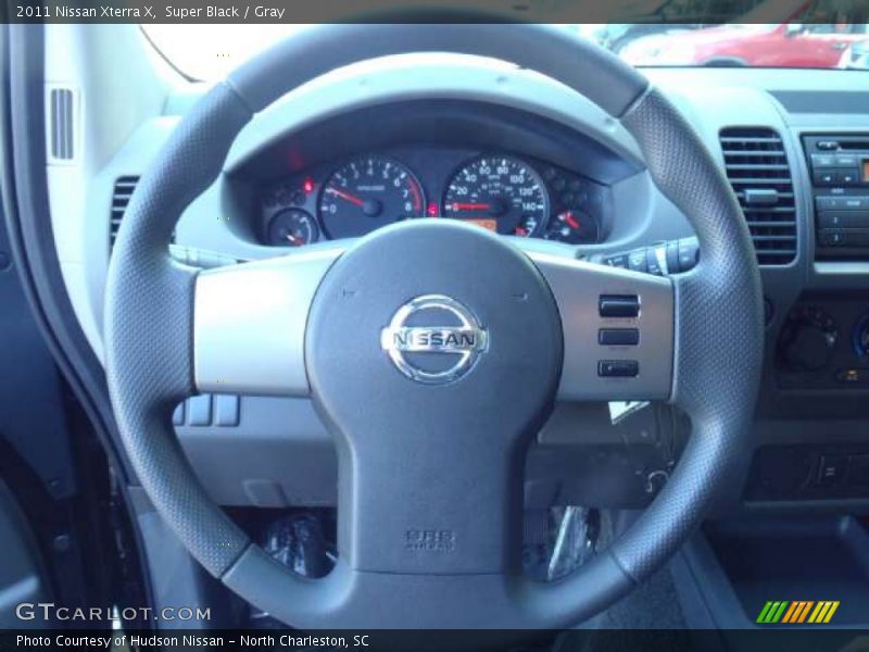 Super Black / Gray 2011 Nissan Xterra X