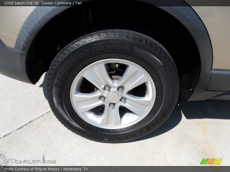 Golden Cashmere / Tan 2008 Saturn VUE XE