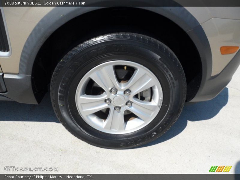 Golden Cashmere / Tan 2008 Saturn VUE XE